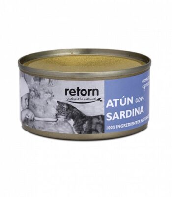 Lata Retorn Atún con Sardinas para gatos