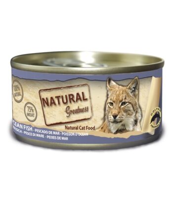 latas natural greatness para gatos