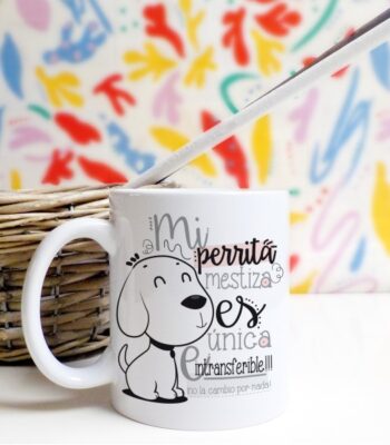TAZA PERRUNA MESTIZA