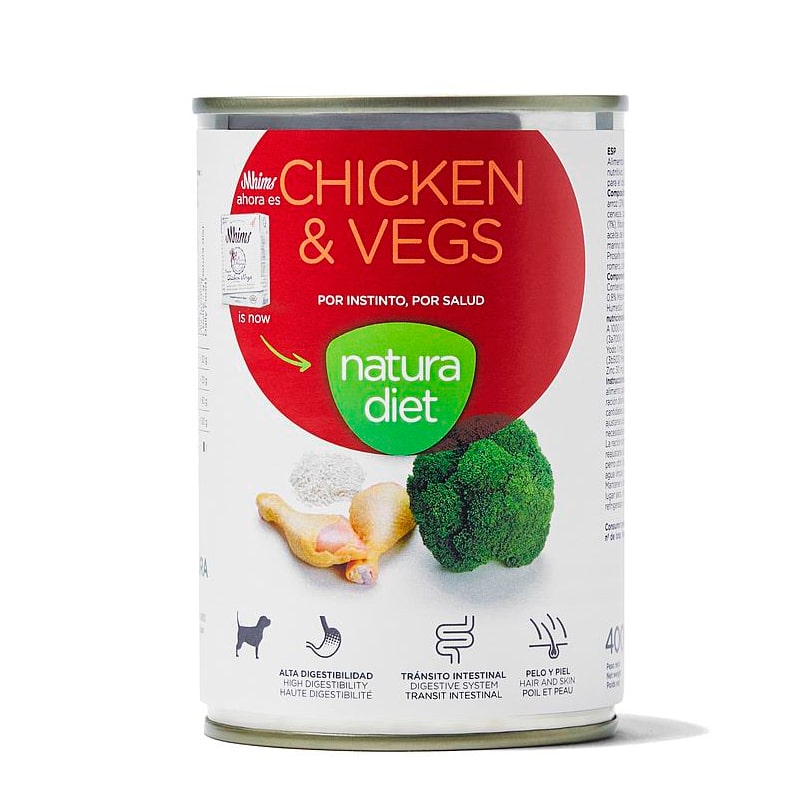 Natura Diet Lata Pollo y Verduras