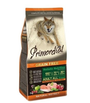 Primordial Adult Pollo y Salmón