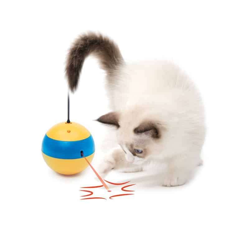juguetes interactivos para gatos