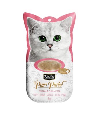 Purr Puree Atún y Salmón