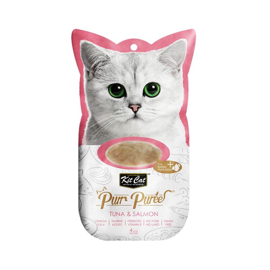 Purr Puree Atún y Salmón