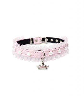 Collar Pearl Dreams Rosa Pastel