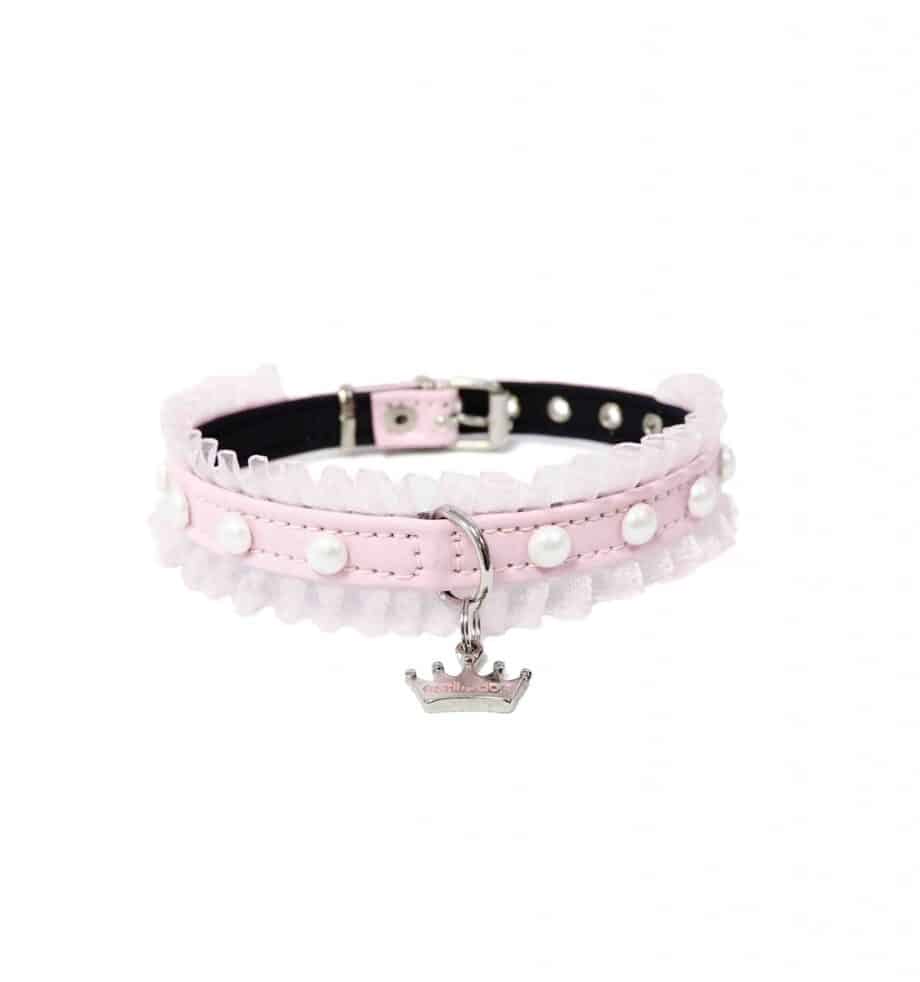 Collar Pearl Dreams Rosa Pastel