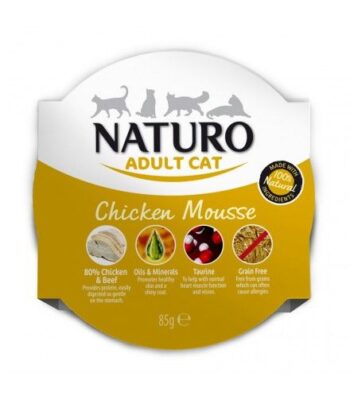 Naturo Mousse Pollo para gatos