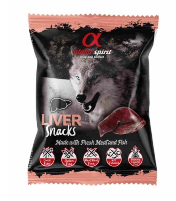 Alpha Spirit Snacks de Hígado para perros