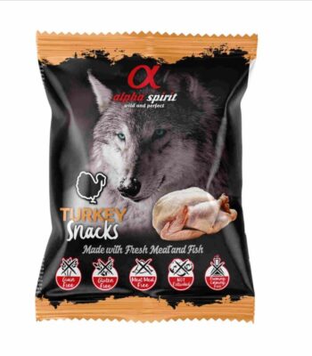 Alpha Spirit Snacks de Pavo para perros