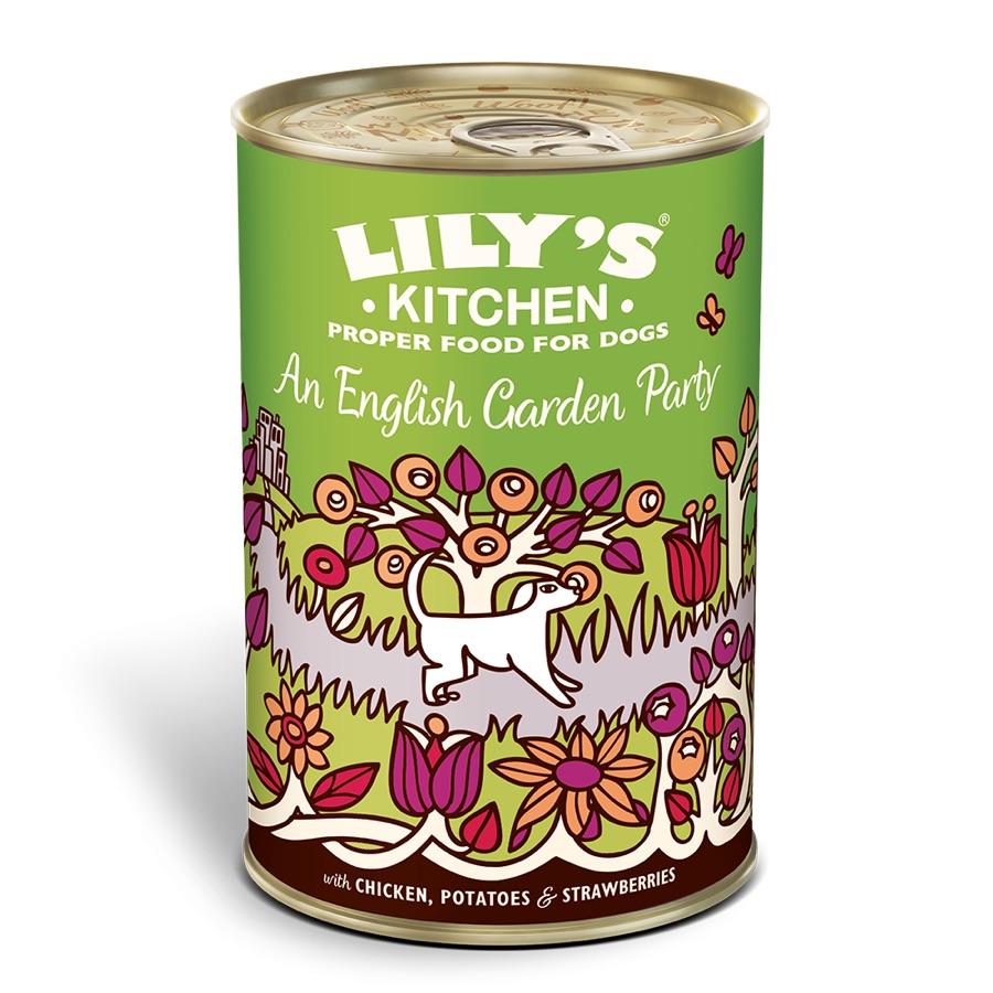Lily´s Kitchen English Garden Party Ole tus huellas