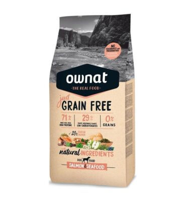 Ownat Just Grain Free Salmón y Marisco