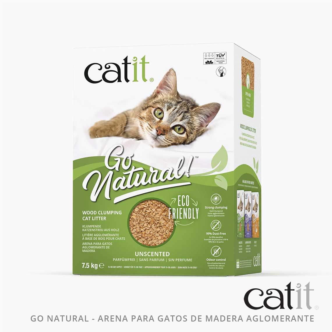 Arena Aglomerante Ecofriendly Catit