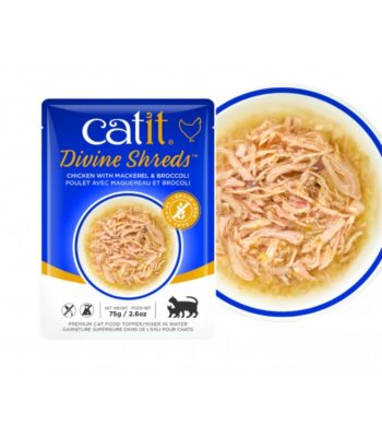 Catit Divine Sopa de Pollo, Caballa y Brócoli