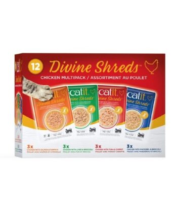 Catit Divine Sopas Multipack de Pollo