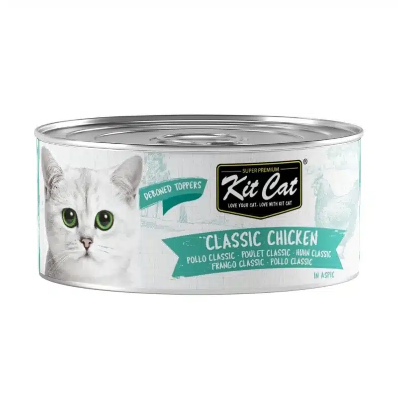 Kit Cat Lata Pollo Classic Monoproteica