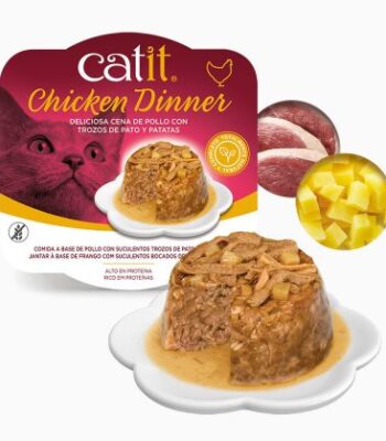 Catit Delicioso Pollo, Pato y Patatas