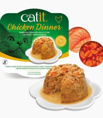 Catit Pollo, Salmón y Zanahorias