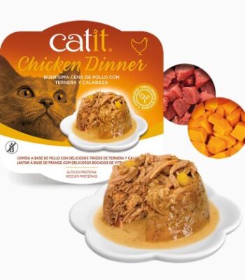 Catit Pollo, Ternera y Calabaza