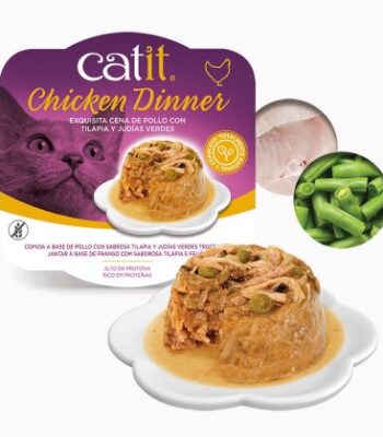 Catit Pollo, Tilapia y Judías Verdes