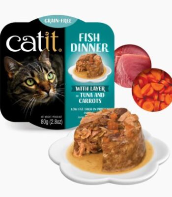 Catit Sabroso Atún, Zanahoria y Salmón