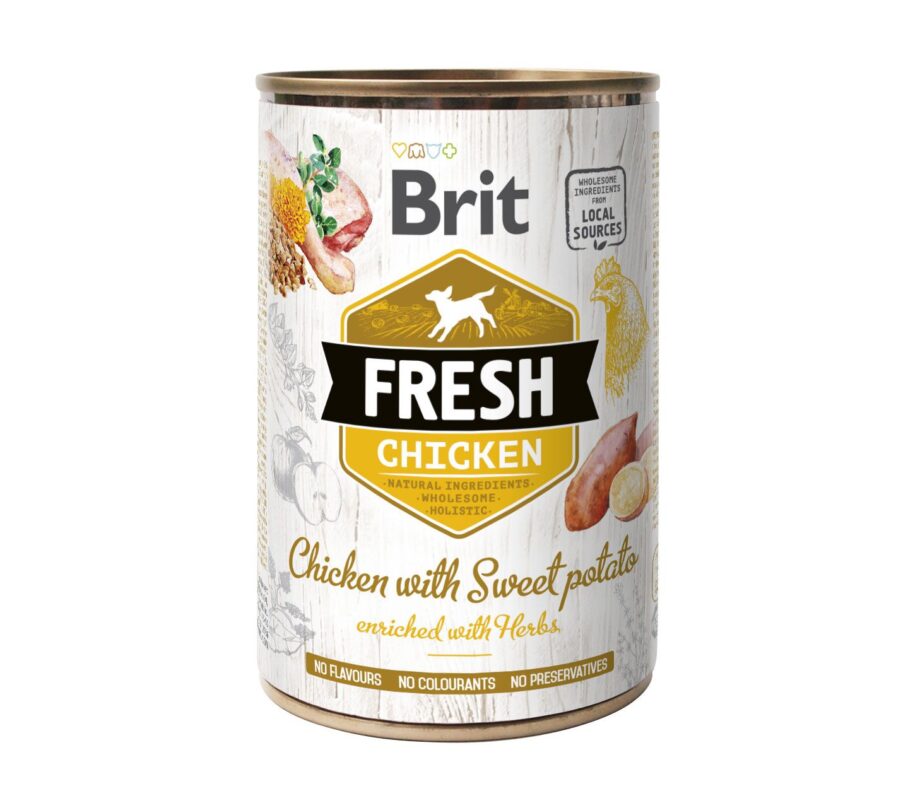Brit Fresh Receta de Pollo y Boniato