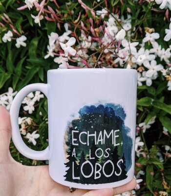 Taza Solidaria Ole tus huellas - Loba Indomable