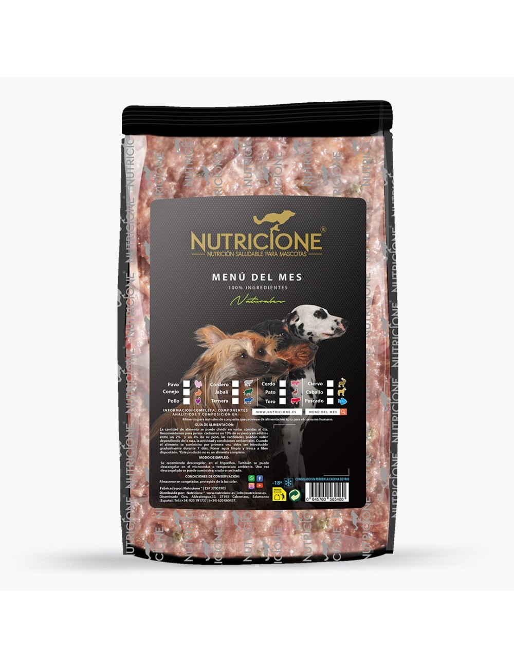 Menú del Mes Nutricione - BARF