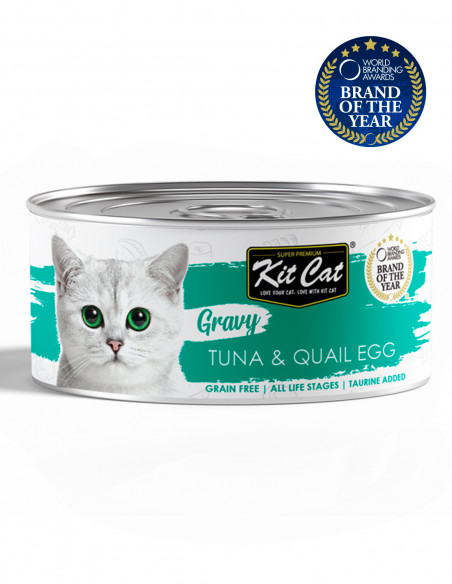 Kit Cat Lata Atún con Huevo de Codorniz en salsa
