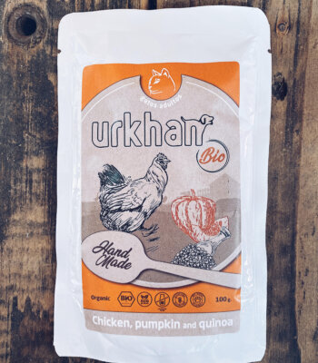 Urkhan Cat-BIO Pollo con Calabaza