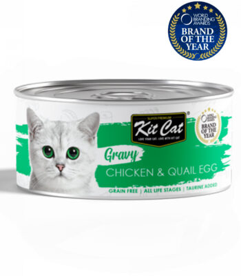 Kit Cat Lata Pollo con Huevo de Codorniz en salsa