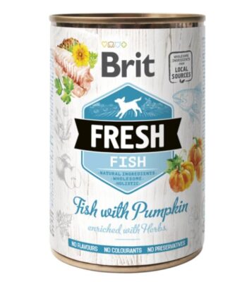 Brit Fresh Receta de Pescado y Calabaza