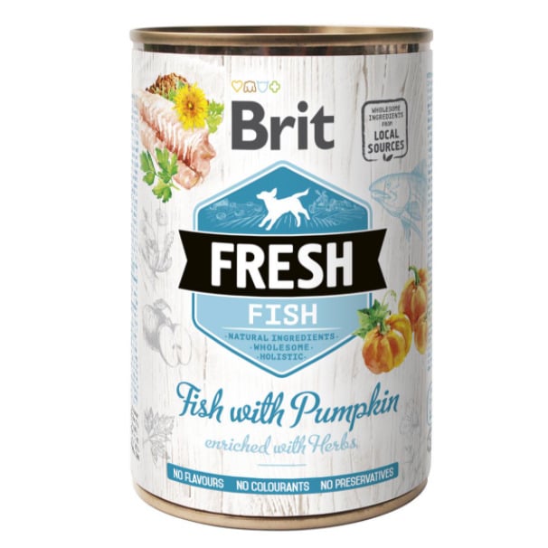 Brit Fresh Receta de Pescado y Calabaza