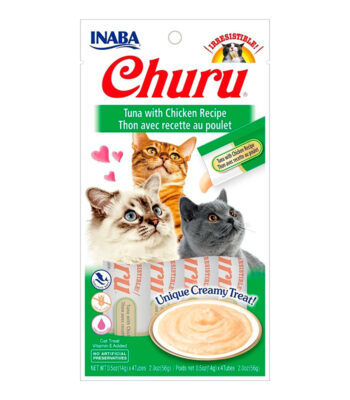 Churu® Puré Receta de Atún con Pollo