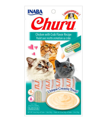 Churu® Puré Receta de Pollo con Cangrejo