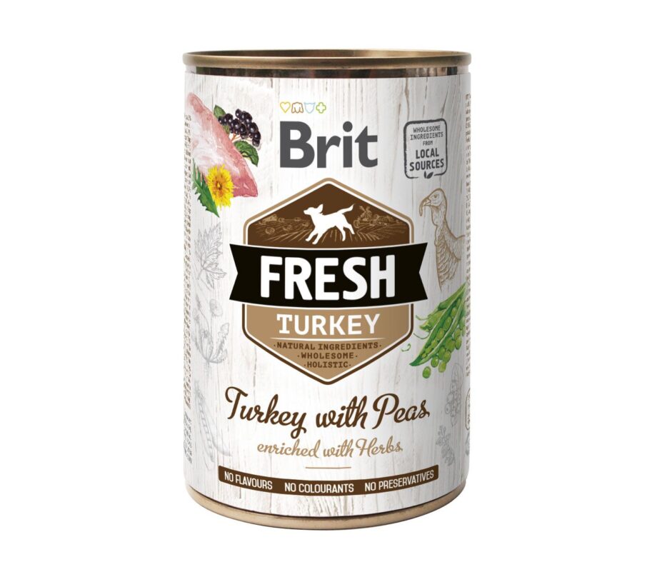 Brit Fresh Receta de Pavo