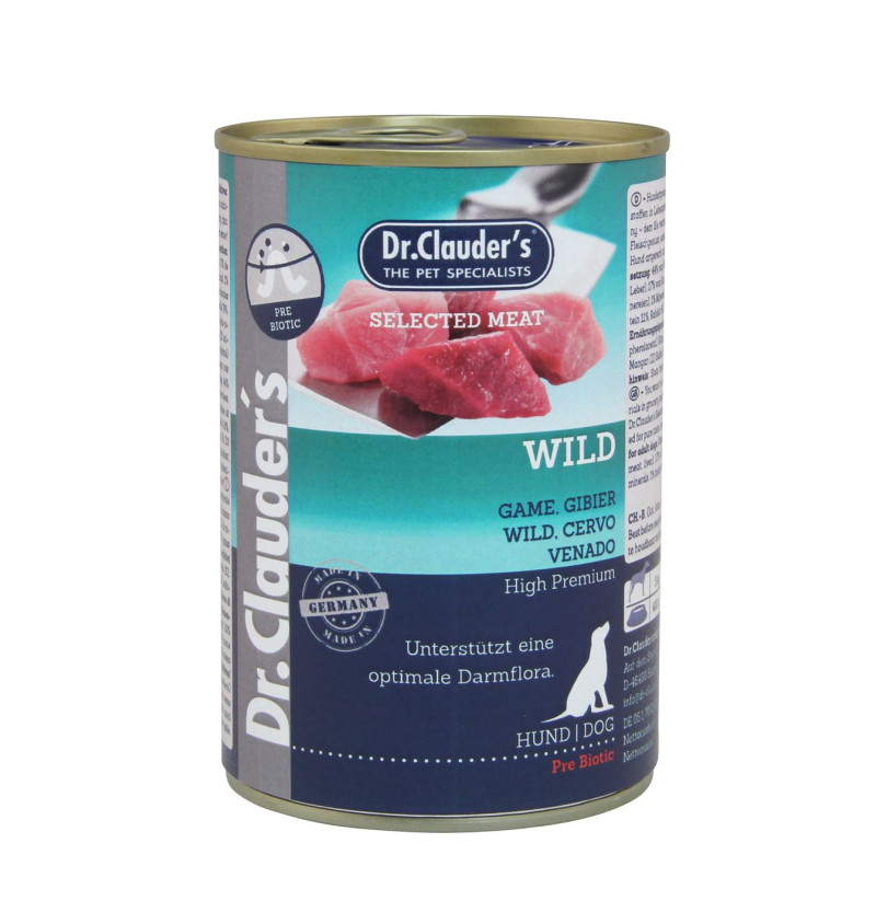 Dr. Clauder's Lata Carne de Ciervo