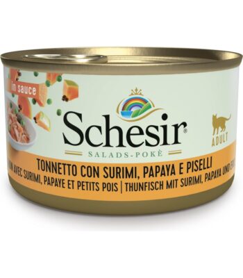 Schesir Ensalada Poke Atún, Surimi, Papaya y Guisantes