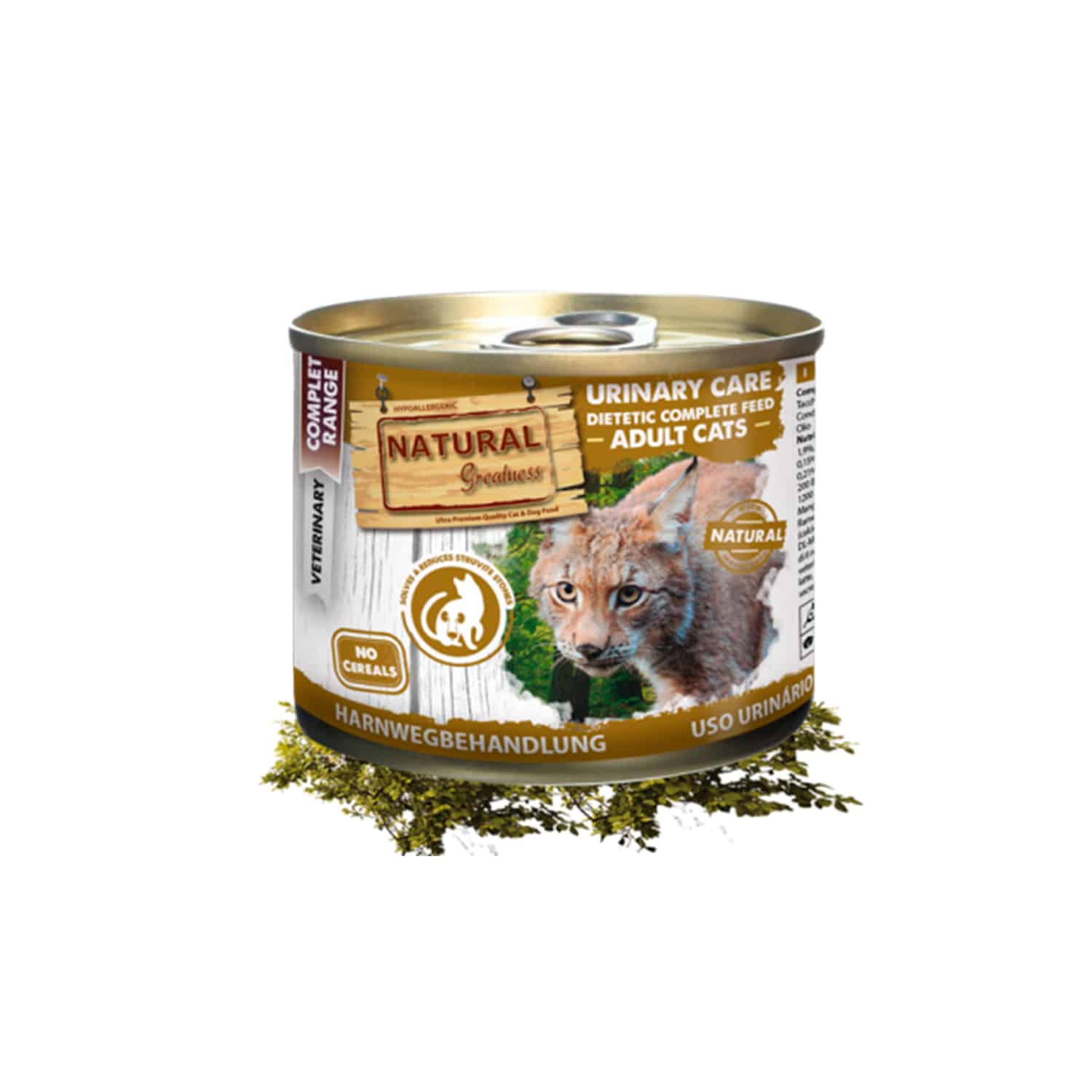 Natural Greatness Lata Urinary para gatos