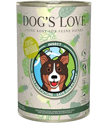 Dog´s Love Receta de Pollo e Insectos