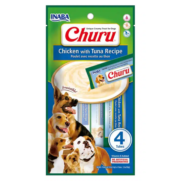 Inaba Churu Pollo y Atún para perros