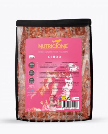 Menú Barf Cerdo Nutricione