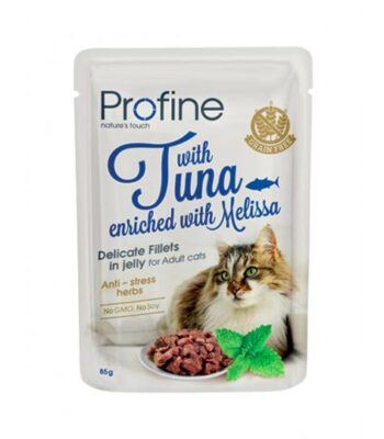 Profine Nature's Pouch - Filetes de Atún y Melisa