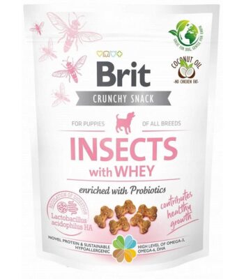 Snacks Brit Insectos - Especial Cachorros