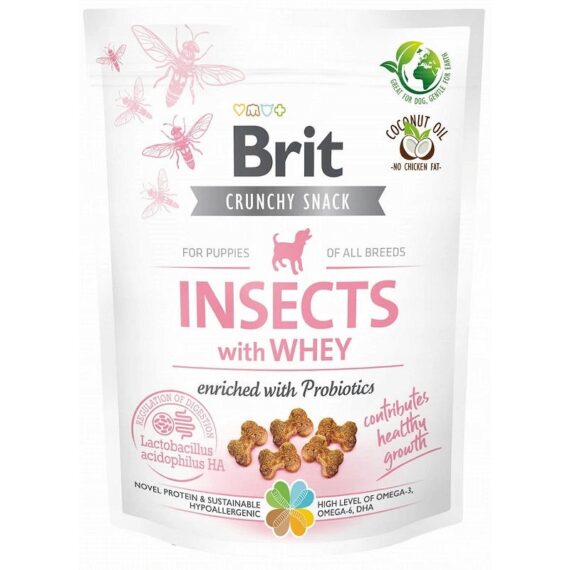 Snacks Brit Insectos - Especial Cachorros