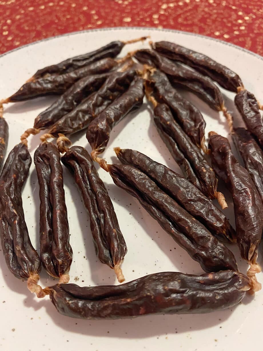 Mini salchichas de Cordero
