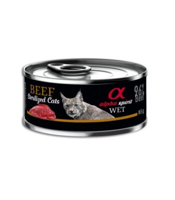 Alpha Spirit Ternera para Gatos