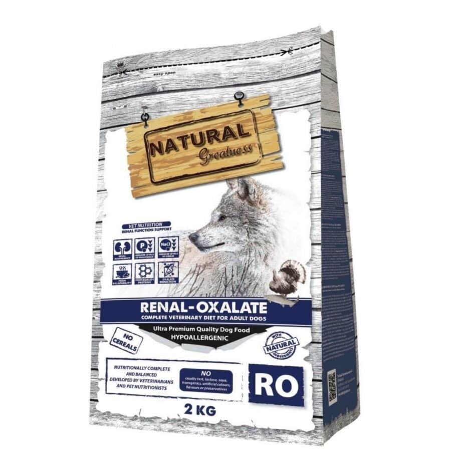 Natural Greatness Pienso Renal y Oxalate para perros