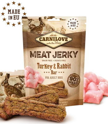 Carnilove Meat Jerky - Barritas de Pavo y Conejo
