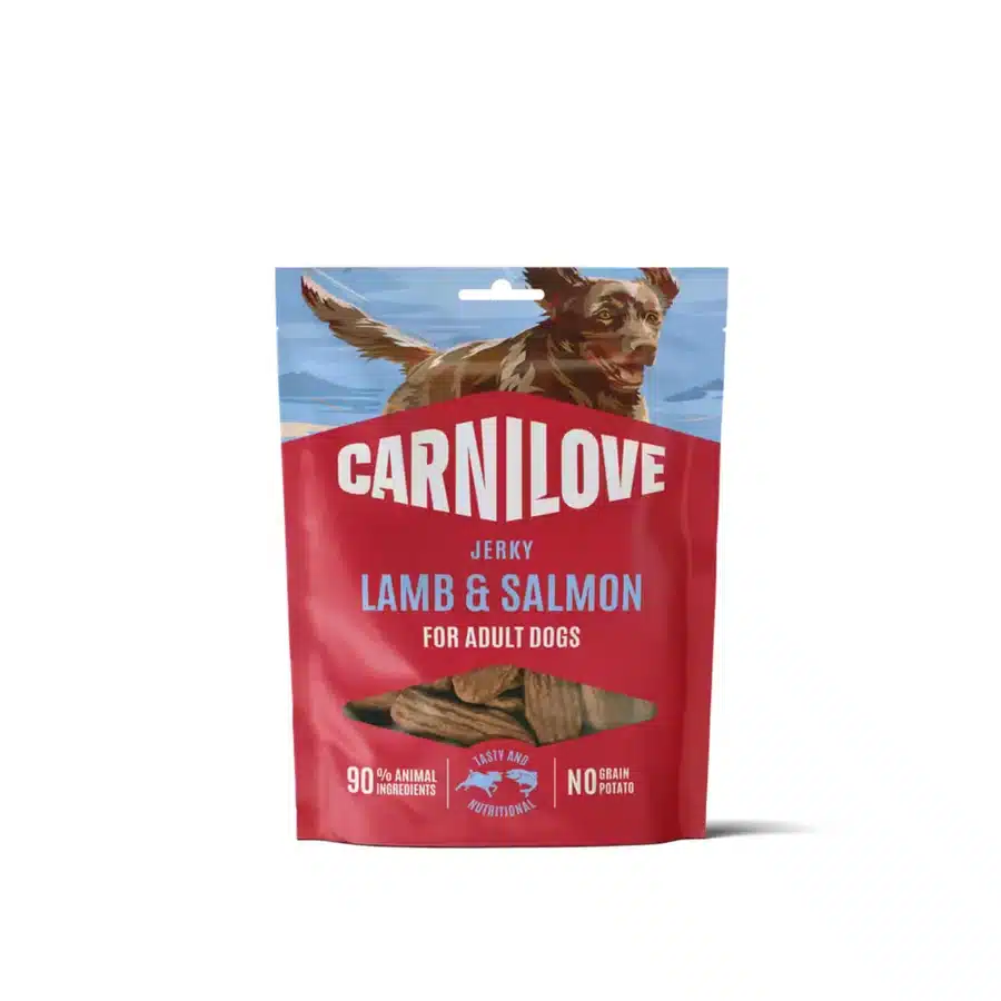 Carnilove Meat Jerky - Filetes de Cordero y Salmón