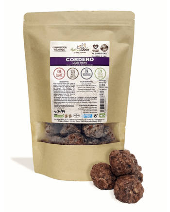 Naturcanin Albóndigas BARF Cordero